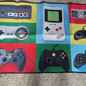 New! Retro Gaming Console Rug